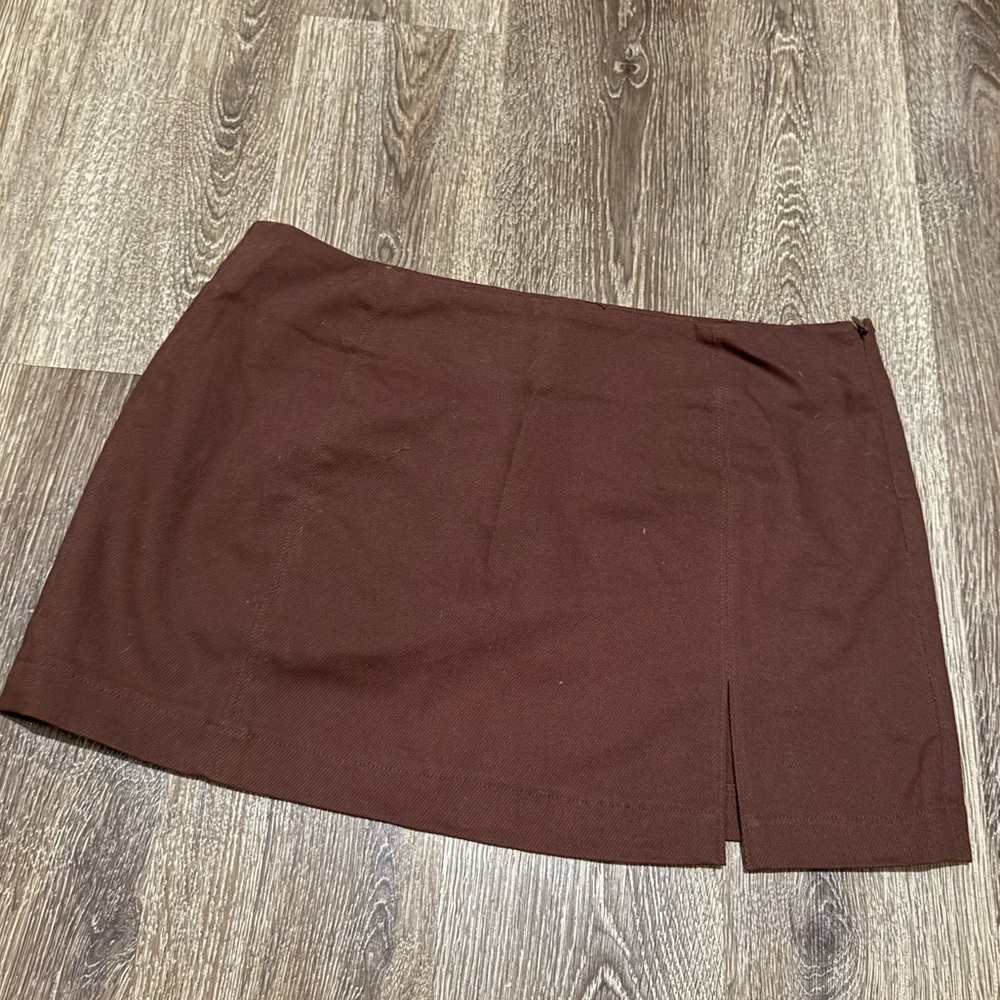 Cotton Candy LA Rich Brown Skirt